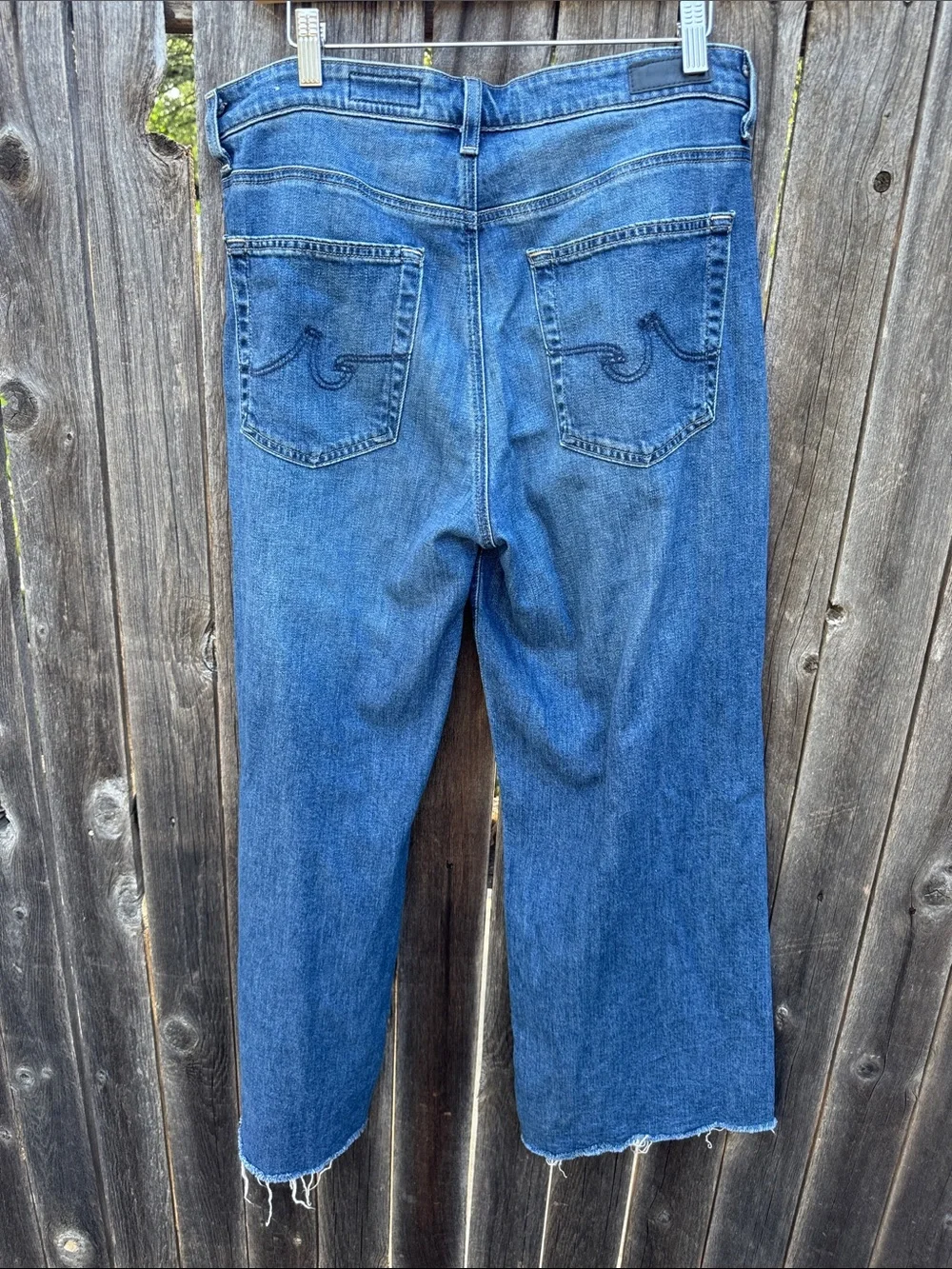 AG Adriano Goldschmied Dark Blue Denim Jeans